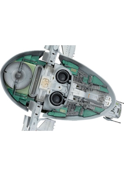 Model Kit Star Wars Boba Fett S Starship 06785 modelleri
