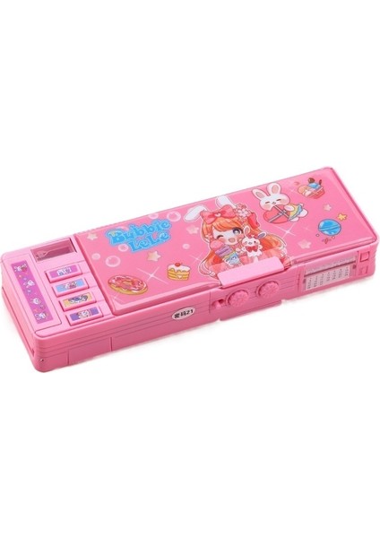 Öğrenci Çok Fonksiyonlu Şifreli Kilit Kırtasiye Kutusu (Yurt Dışından)