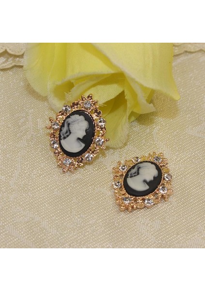 10 Cabochon Flatback Süsleme Düğün Takı Dıy 30X25MM (Yurt Dışından)