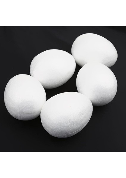 5 Adet 10 cm Modelleme Polistiren Köpük Topu Yumurta Dekorasyon Dıy Zanaat 5 Parça 10 cm (Yurt Dışından)