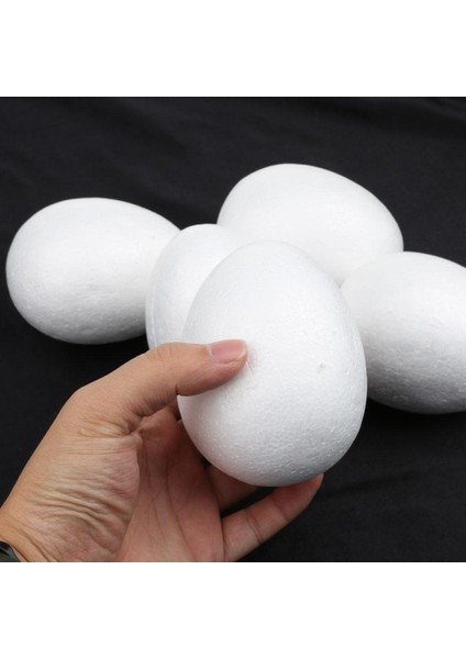 5 Adet 10 cm Modelleme Polistiren Köpük Topu Yumurta Dekorasyon Dıy Zanaat 5 Parça 10 cm (Yurt Dışından)