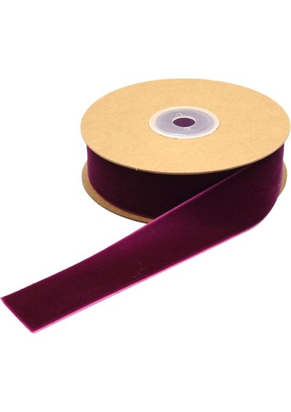 El Sanatları Yay Klipleri Amaranth Için 5 Metre 1 "geniş Kadife Kurdele (Yurt Dışından)