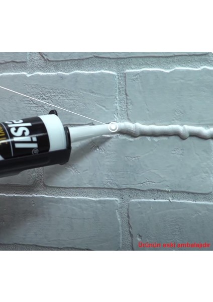 Silikonize Mastik Beyaz 500 Gr. - 5 Adet fırsatları