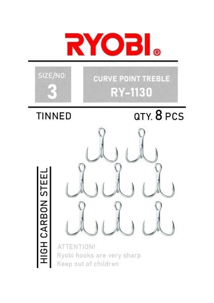 RY-1130 Curve Treble Üçlü Iğne No 5