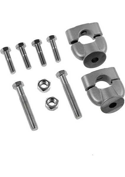 1 Çift 7/8 Inç Gidon Yükselticiler Bar Kiti Metal Montaj Kelepçesi Off-Road Motosiklet Için Gidon (Yurt Dışından)