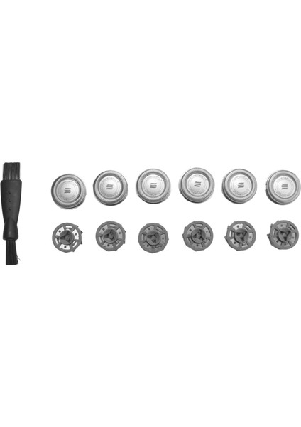7 Adet Elektronik Tıraş Makinesi Başlığı Yedek Bıçaklar (Yurt Dışından)