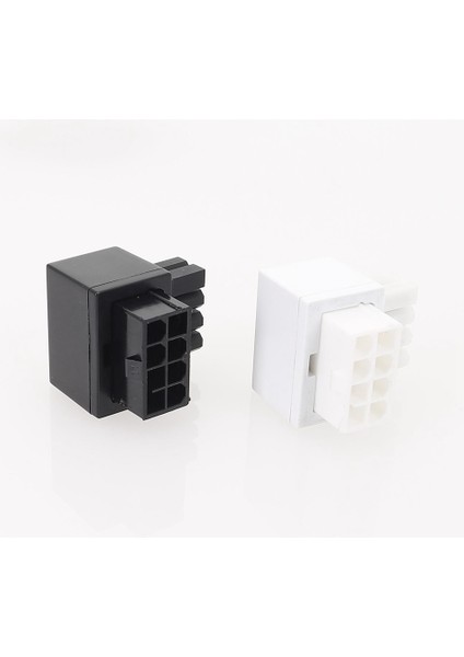 5 Adet Atx 8pin Dişi 90 Derece Açılı 8 Pin Erkek Güç Adaptörü Gpu Servo Direksiyon Konektörü Masaüstü Bilgisayarlar Için Grafik(A) (Yurt Dışından)