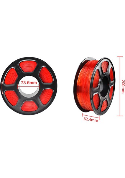 Pla 3D Yazıcı Filamanı, Düzgün Sarılmış Pla Filament Siyah (Yurt Dışından)