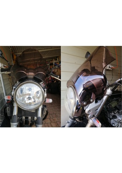 CB400 Motosiklet Ön Cam Ön Cam Deflektörleri Için 2x (Yurt Dışından) modelleri