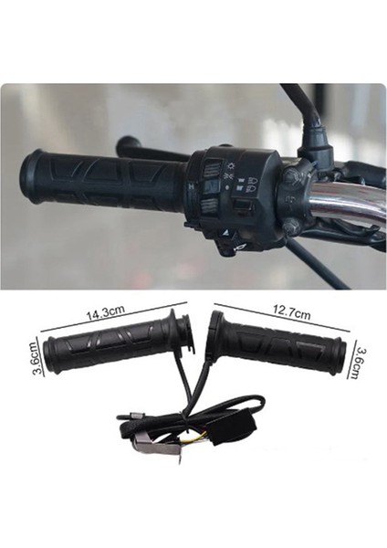 7/8 Motosiklet Isıtmalı Gidon Elektrikli Sıcak Saplar 12V Sap (Yurt Dışından) fırsatları
