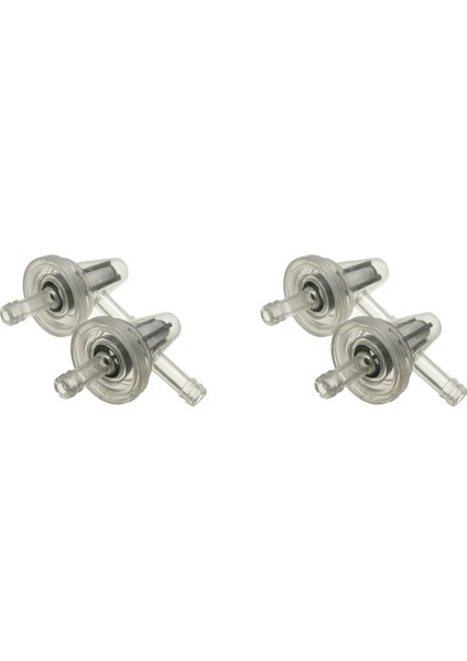 2x Motosiklet Şeffaf Inlıne Gaz Dik Açı Yakıt Filtresi 1/4 6/7mm Bisiklet (Yurt Dışından)