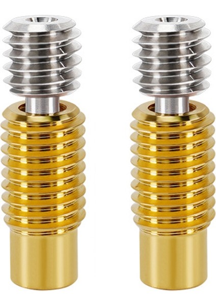 1.75MM Isıtıcı Bloğu Için 2 Adet All-Metal V6 Boğaz Isı Kırma (Yurt Dışından)
