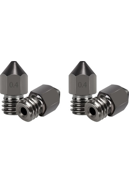 3D Yazıcı Için 4 Adet Mk8 Exuder Nozul -10 / 3/5, , Prusa I3 (Yurt Dışından)