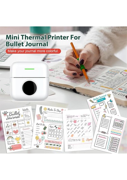 Mini Etiket Yazıcı Makinesi Termal Yazıcı (Yurt Dışından)