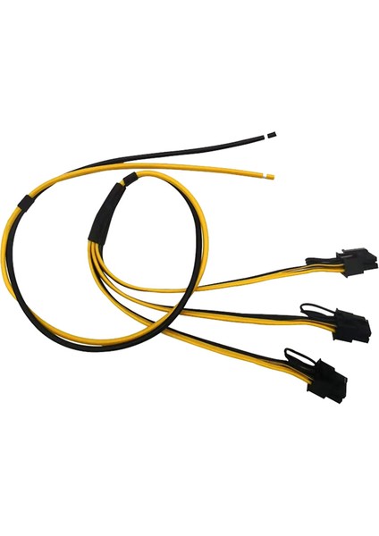 10 Adet 1 Ila 3 Güç Kaynağı Kablosu 8p(6+2p) Adaptör Kablosu Grafik Kartı (Yurt Dışından)