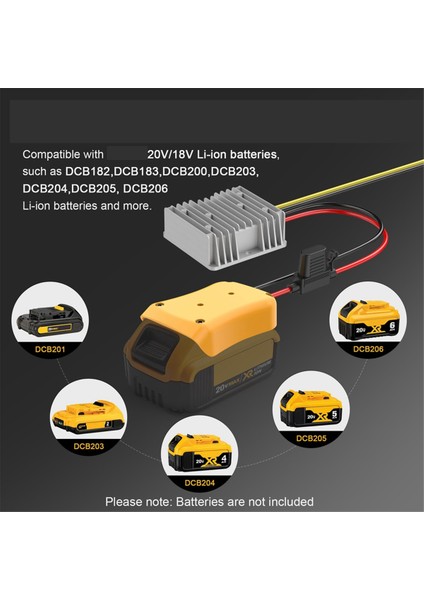 20V Için 20V - 12V Dönüştürücü (Yurt Dışından) modelleri