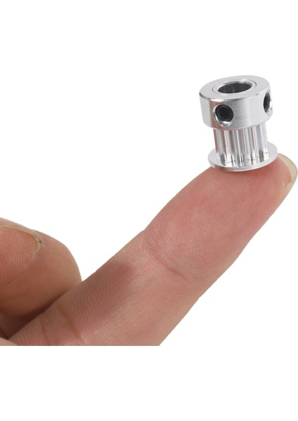 Alüminyum Gt2 16 Diş 6mm Delik Triger Kayışı Kasnak Flanş Senkron (Yurt Dışından) fiyatları
