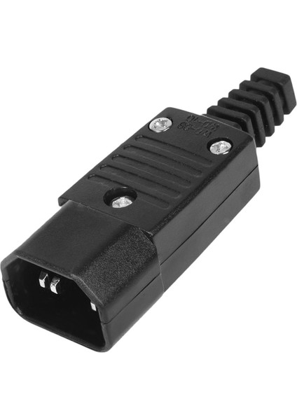 5pcs Iec 320 C14 Güç Adaptör Kablosu Fişi 3pin Erkek (Yurt Dışından)