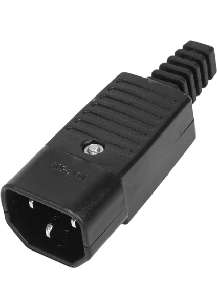 5pcs Iec 320 C14 Güç Adaptör Kablosu Fişi 3pin Erkek (Yurt Dışından)