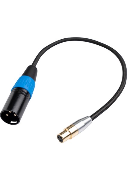 Mini Xlr Erkek - Xlr Dişi Adaptör Kablosu Dengeli Kablo, 1ft/0. (Yurt Dışından)