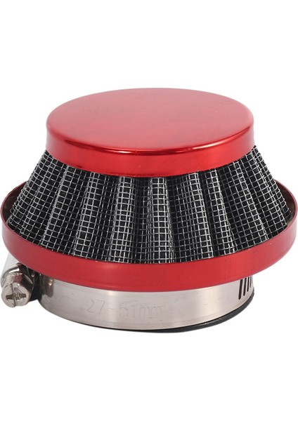 47CC 49CC 2 Söke Alüminyum Hava Filtresi Seti Kırmızı Için 44MM Hava Filtresi (Yurt Dışından)