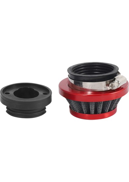 47CC 49CC 2 Söke Alüminyum Hava Filtresi Seti Kırmızı Için 44MM Hava Filtresi (Yurt Dışından)