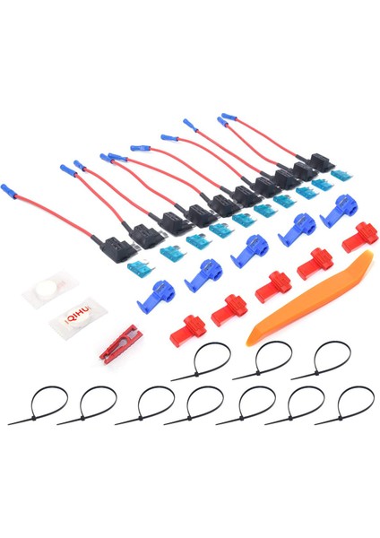 12V 15 Amp Araba Ek-A-Devre Sigorta Adaptörü Orta Bıçak Sigorta Tutucu (Yurt Dışından)