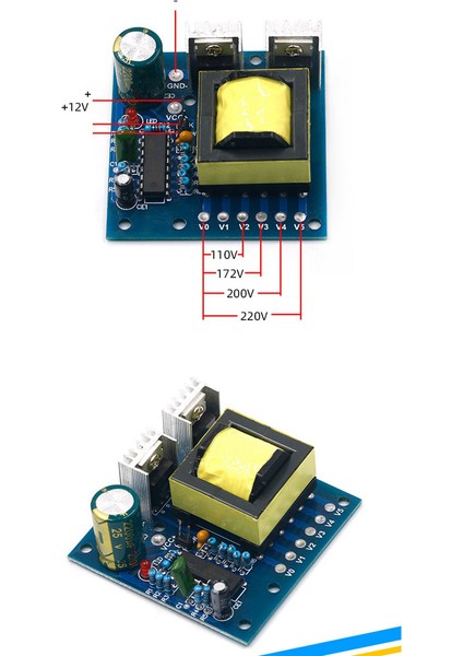 Araba Dc 12V - Ac 110V 220V 20KHZ Güç Çevirici Şarj Cihazı Dönüştürücü (Yurt Dışından) modelleri