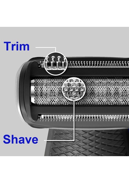 BG2000 Bodygroom Için Vücut Bakım Seti Folyo Kafası BG7040 (Yurt Dışından)