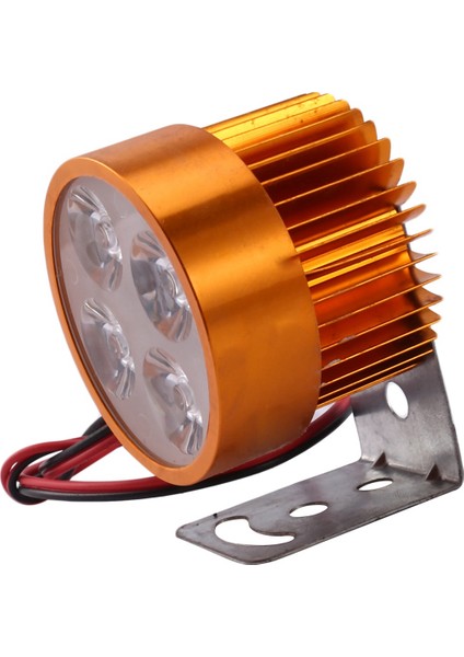 4led Far Dc 12V-85V Yuvarlak Motosiklet Lokomotif Spot Işığı (Yurt Dışından)