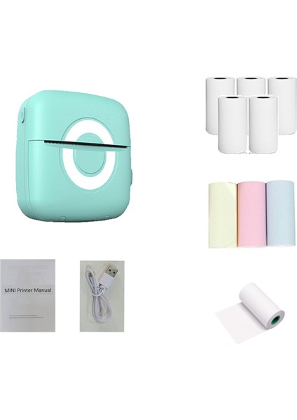 Mini Yazıcı, Resimler, Fotoğraf, Günlük Için Bluetooth Taşınabilir Yazıcı (Yurt Dışından)