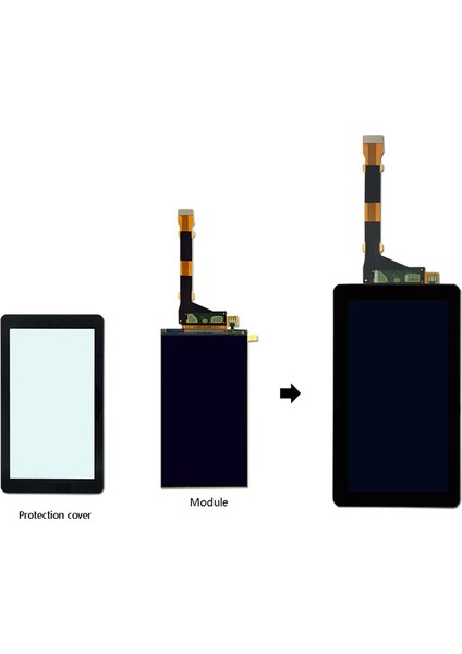 5,5 Inç 2k LCD Ekran 1440X2560 Hd LCD Ekran (Yurt Dışından)
