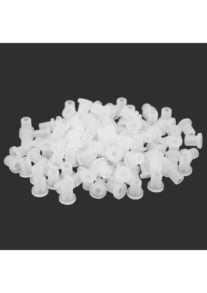 100PCS Tüp Kauçuk Hollow Sızdırmazlık Fişi Dirsek Bağlantısı (Yurt Dışından)