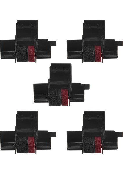 IR-40T (5 Paket)Hesap Makinesi Yazıcı Şeritleri Mürekkep Rulosu - Siyah ve Kırmızı (Yurt Dışından)