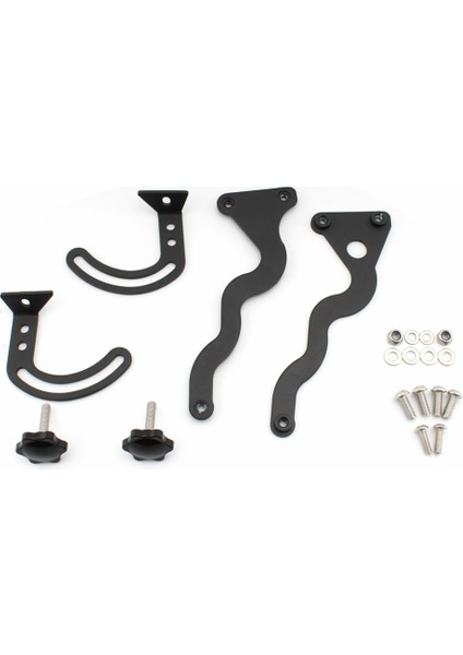 R1200GS Macera Ön Cam Destek Tutucu Ön Cam Güçlendirme Braketi Kitleri - R1250GS R1200GS Lc/adv 2014-2019 (Yurt Dışından)