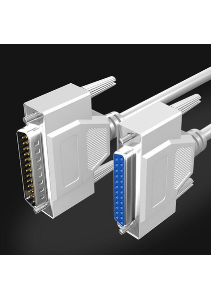 2x 25 Pin DB25 Paralel Erkek - Dişi Yazıcı DB25 Kablosu 1.5m (Yurt Dışından)