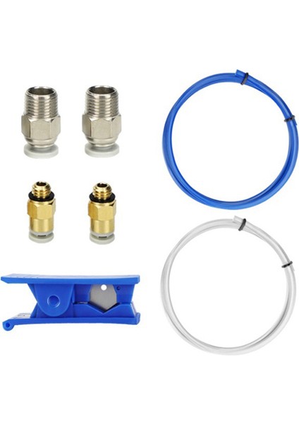 2 Adet 1m Ptfe Tüp 1 Adet Boru Kesici 4 Adet Pnömatik 3D Yazıcı Parçası (Yurt Dışından)