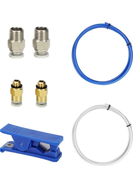 2 Adet 1m Ptfe Tüp 1 Adet Boru Kesici 4 Adet Pnömatik 3D Yazıcı Parçası (Yurt Dışından)