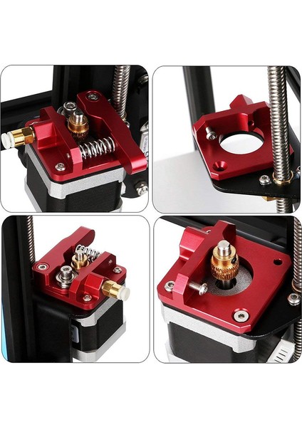 Exuder Kiti, 3/3 Pro -10, -10S, -10 S4, -10 S5, 1,75MM Için Yedek Alüminyum Exuder Sürücü Beslemesi (Yurt Dışından) modelleri