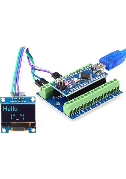 Nano Için G/ç Kalkanı Genişletme Kartı Genişletme Kartı Adaptörü (Yurt Dışından)