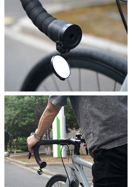 Bisiklet Gidon Reflektör Aynası Dönebilen Ayarlanabilir, 28 - 32MM (Yurt Dışından)