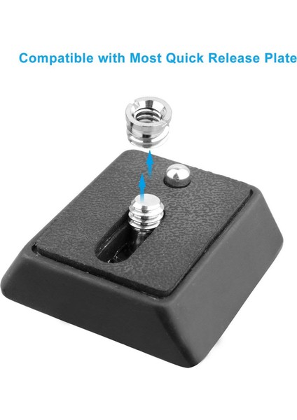 10 Paket 1/4 Inç Ila 3/8 Inç Dönüştürme Vidası Standart Adaptör Redüktör (Yurt Dışından) modelleri