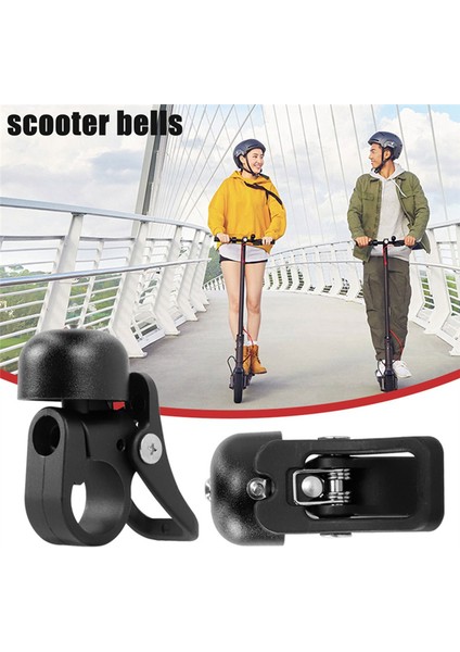 Hızlı Çıkarma Braketi ile Alüminyum Alaşımlı Scooter Zil Korna Döngüsü (Yurt Dışından)
