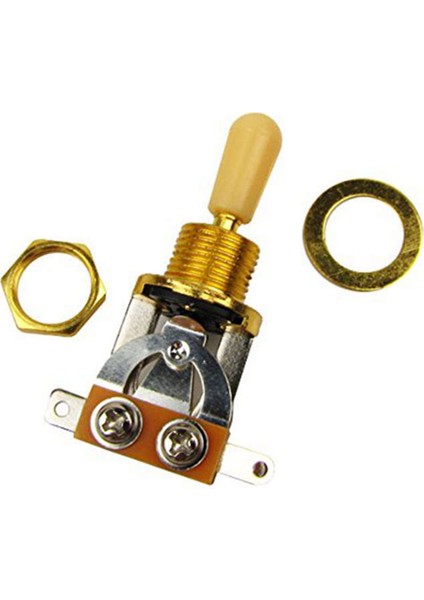 Meic 3 Yollu Saight Gitar Geçiş Anahtarı Altın ve Bej (2'li Paket) (Yurt Dışından)