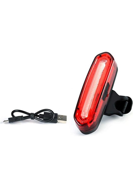 LED Bisiklet Kuyruk Işığı, USB Şarj Edilebilir Bisiklet Arka Işığı, Ipx6 (Yurt Dışından)