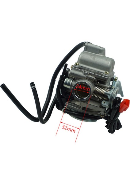 Kazuma Redcat Scooter Kartları Için 24MM Gy6 Karbüratör Atv 125CC 150CC (Yurt Dışından) fırsatları