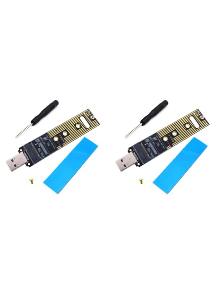 Nvme USB Adaptörü M.2 Nvme Ssd'den USB 3.1 Adaptörüne 10 Gbps Usb3.1 Gen 2 (Yurt Dışından)