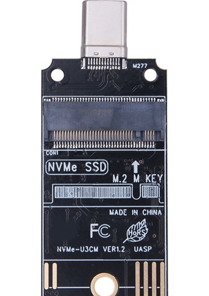 Nvme USB Adaptörü M.2 Nvme Ssd'den USB 3.1 Adaptörüne 10 Gbps Usb3.1 Gen 2 (Yurt Dışından)