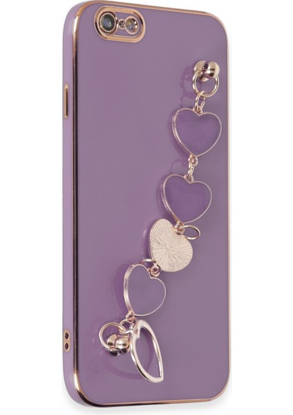 Iphone 6 Kılıf Esila Silikon - Mor 300099