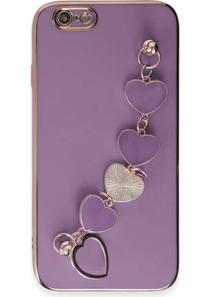 Iphone 6 Kılıf Esila Silikon - Mor 300099